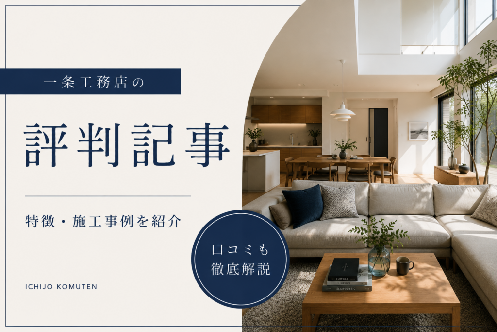 https://morioka-house-gide.com/company-column/一条工務店の評判は？向いている人・特徴・施工/