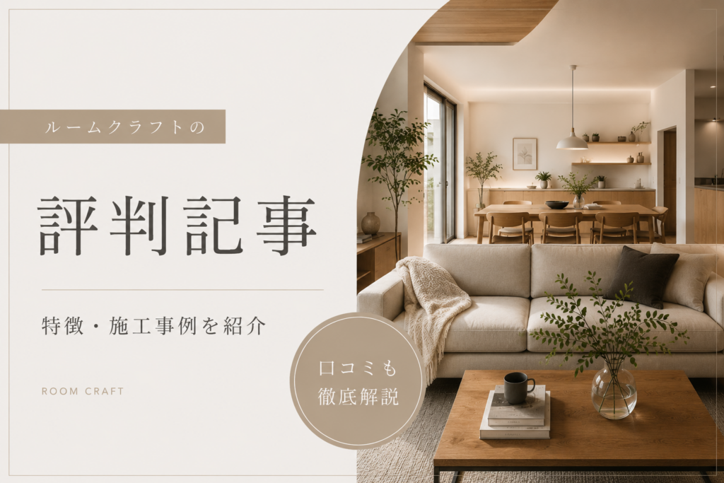 https://morioka-house-gide.com/company-column/ルームクラフトの評判は？向いている人・特徴・/